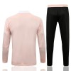 Juventus Kind Trainings Sweatshirt Pak Kwart-Zip 2022-23 Roze